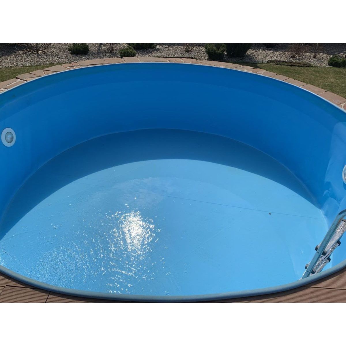 Пленка ПВХ 3,6х1,1 м для круглых бассейнов, голубая, Azuro Mountfield 3EXX0278 Пленка ПВХ 3,6х1,1 м для круглых бассейнов, голубая, Azuro Mountfield 3EXX0278