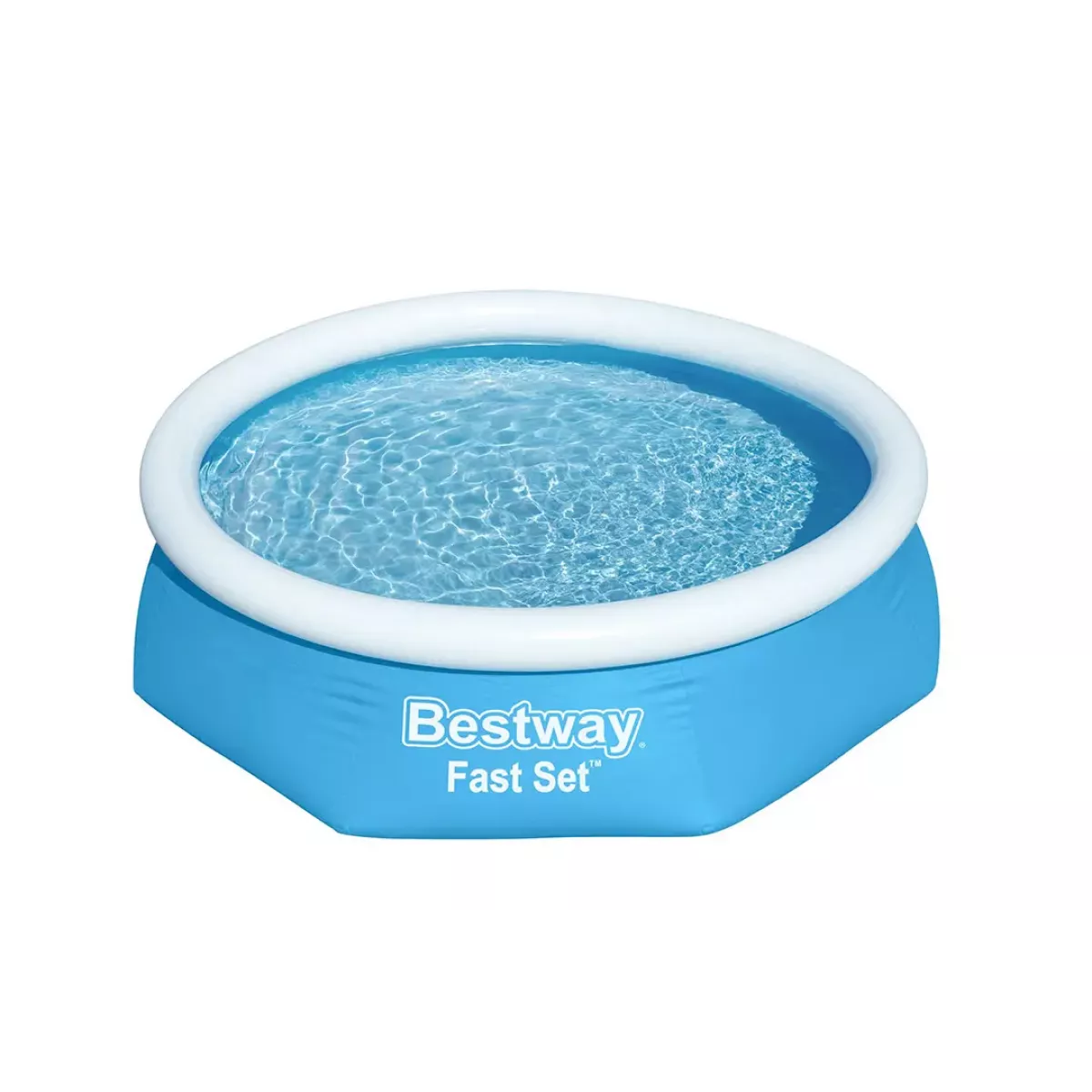 Бассейн надувной круглый 244x61 см, без фильтра-насоса, для дачи BESTWAY 57448 Бассейн надувной круглый 244x61 см, без фильтра-насоса, для дачи BESTWAY 57448